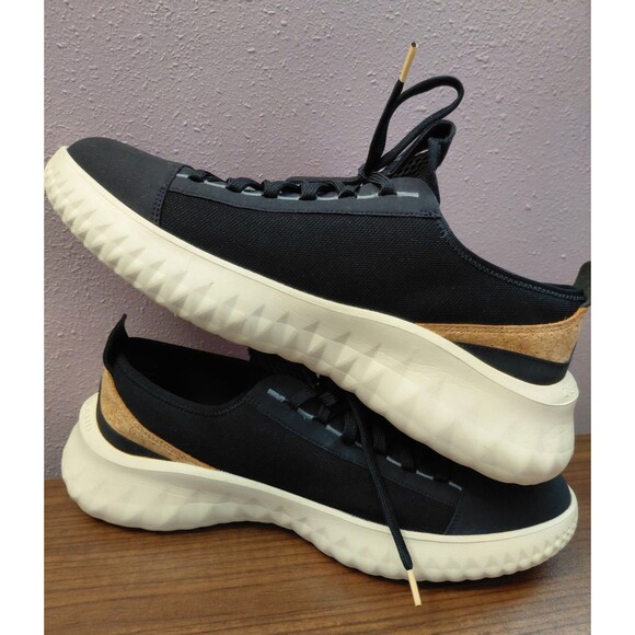 COLE HAAN Men's ZeroGrand Black/Cork Sneakers Size 12M Flowerfoam - Picture 7 of 8